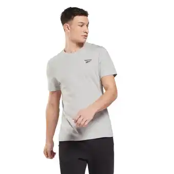 Decathlon T-shirt reebok identity classic left chest logo aanbieding