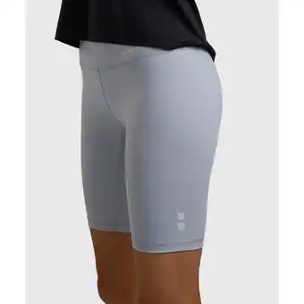 Decathlon Smart tennis/padel short legging met balzak dames lichtgrijs aanbieding