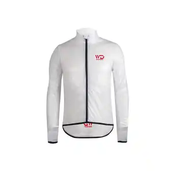 Decathlon Wit fietsregenjack aanbieding