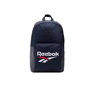 Decathlon Reebok classics foundation backpack, unisex, rugzak, marineblauw aanbieding