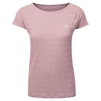 Decathlon Defy dames yoga t-shirt - lichtroze / lichtroze aanbieding
