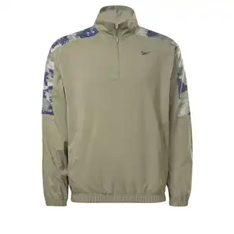 Decathlon Training camo 1/4 zip top aanbieding