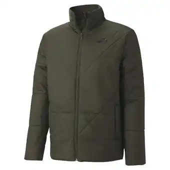 Decathlon Jas puma ess padded, groen, mannen aanbieding