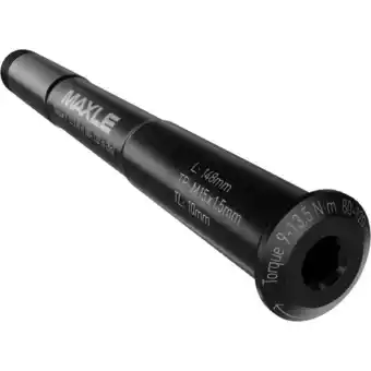 Maxle stealth road - schroefas 12x100mm - zwart