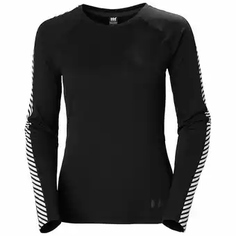 Decathlon Dames sweatshirt helly hansen lifa active stripe crew aanbieding