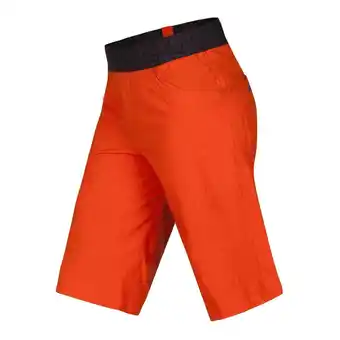 Decathlon Damesshort ocun mánia orange aanbieding