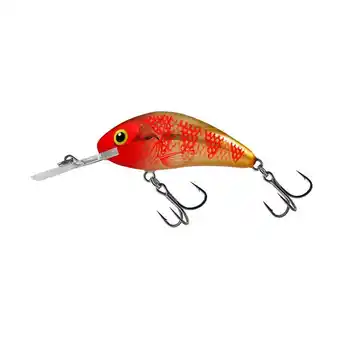 Decathlon Salmo rattlin hornet 6.5cm golden red head aanbieding