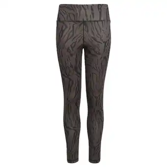 Decathlon Optime aeroready sport icon animal print 7/8 legging aanbieding