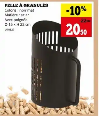 PELLE À GRANULÉS