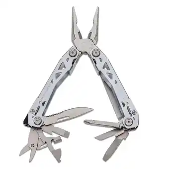 Decathlon Multitool suspension-nxt - 15 delig - rvs aanbieding