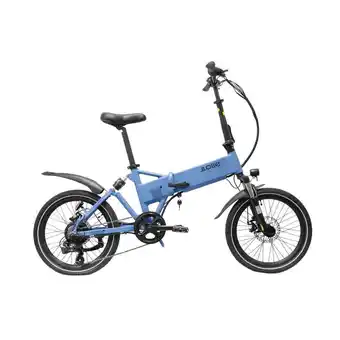 Decathlon Llobe city iii, elektrische vouwfiets, 7 speed, 10.4 ah, blauw aanbieding