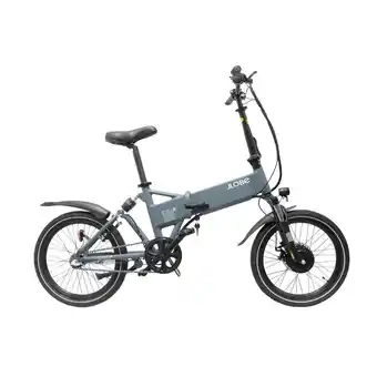 Decathlon Llobe city run, elektrische vouwfiets, nexus 3, 10.4 ah, grijs aanbieding