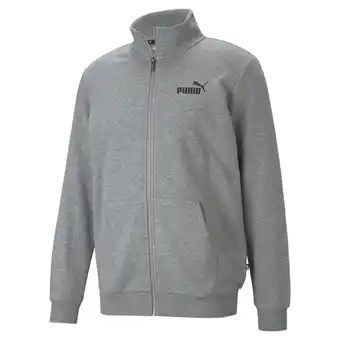Decathlon Essentials trainingsjack heren puma medium gray heather aanbieding