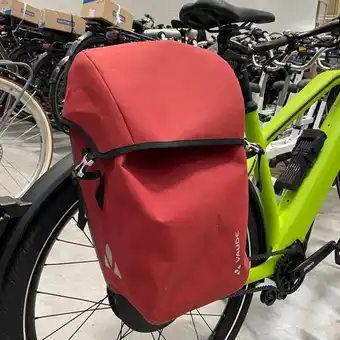 Decathlon Tweedehands fietstas vaude aqua commute single aanbieding