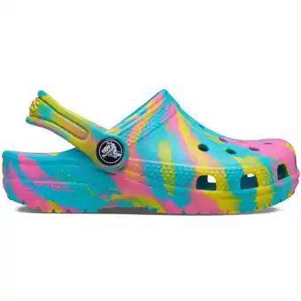 Decathlon Klassieke kinderklomp crocs marbled aanbieding