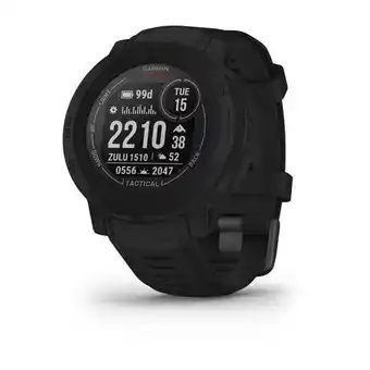 Decathlon Garmin hardloophorloge instinct 2 solar tactical edition aanbieding