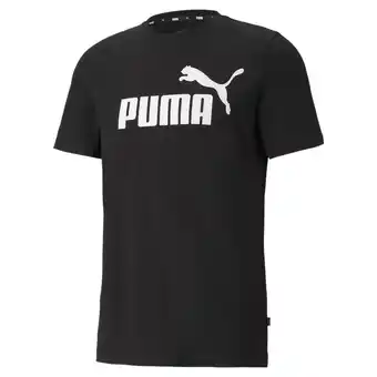 Decathlon Essentials herenshirt met logo puma black aanbieding