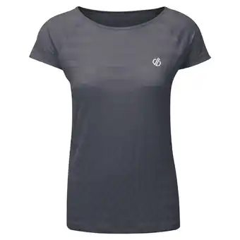 Decathlon Defy dames yoga t-shirt - middelgrijs / grijs aanbieding