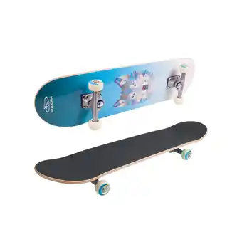 Decathlon Skateboard wolf instinct abec 1 aanbieding