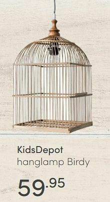 Baby & Tiener Kidsdepot hanglamp birdy aanbieding