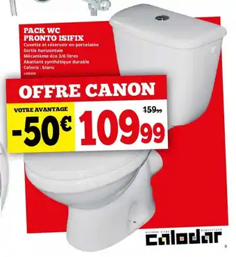 Dema PACK WC PRONTO ISIFIX aanbieding