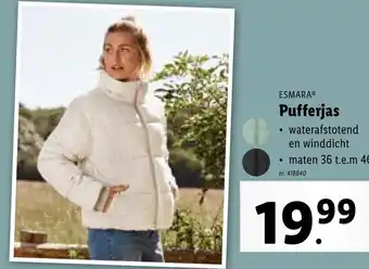 Lidl ESMARA Pufferjas aanbieding