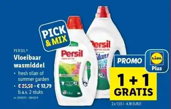 Lidl Vloeibaar wasmiddel aanbieding