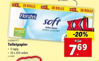 Lidl Toiletpapier aanbieding