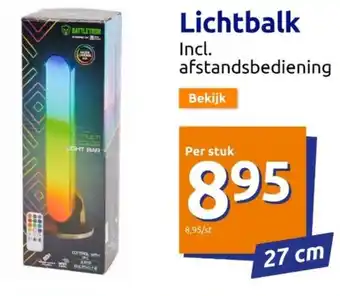 Action Battletron Lichtbalk 27 cm aanbieding