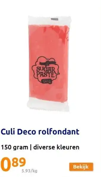 Action Culi deco rolfondant aanbieding