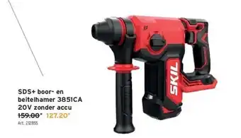 GAMMA Sds+ boor- en beitelhamer 3851ca 20v zonder accu aanbieding
