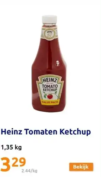 Action Heinz tomaten ketchup aanbieding