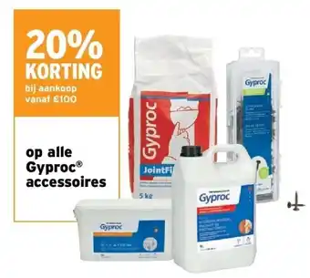 GAMMA Op alle gyproc accessoires aanbieding