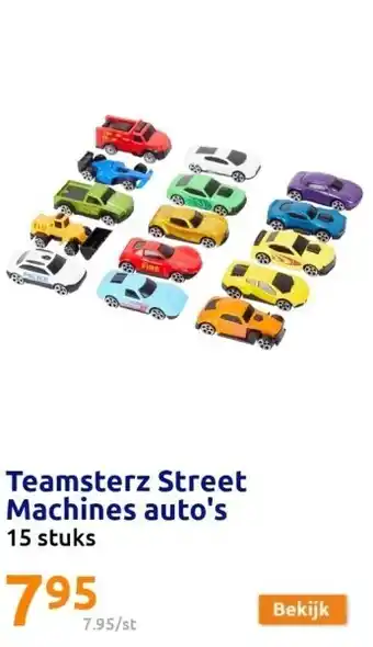 Action Teamsterz street machines auto's aanbieding