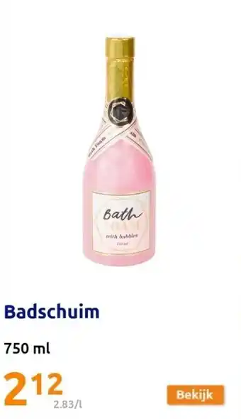 Action Badschuim aanbieding
