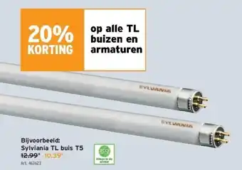 GAMMA Sylviania tl buis t5 aanbieding