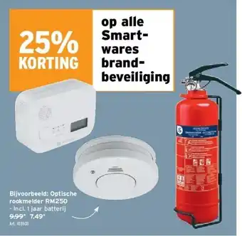 GAMMA Optische rookmelder rm250 aanbieding