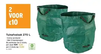GAMMA Tuinafvalzak 270 l aanbieding