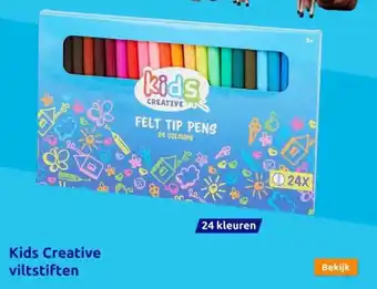 Action Kids Creative viltstiften aanbieding