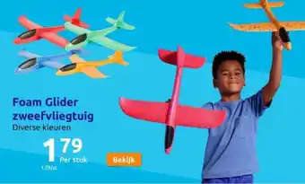 Foam Glider zweefvliegtuig