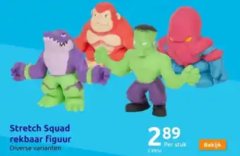 Action Stretch Squad rekbaar figuur aanbieding