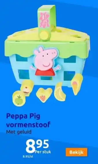 Action Peppa Pig vormenstoof aanbieding