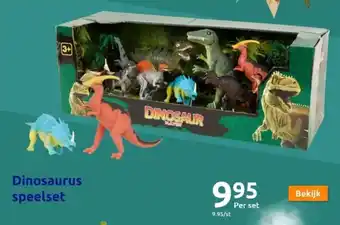 Action Dinosaurus speelset aanbieding