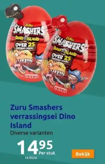 Zuru Smashers verrassingsei Dino Island