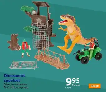 Action Dinosaurus speelset aanbieding