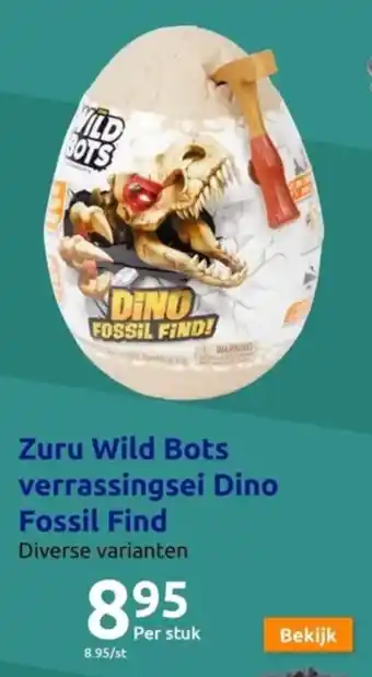 Zuru Wild Bots verrassingsei Dino Fossil Find