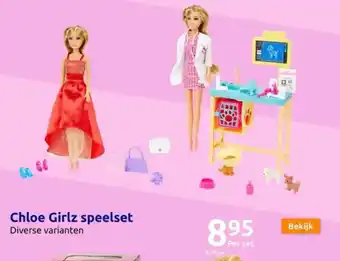 Action Chloe Girlz speelset aanbieding