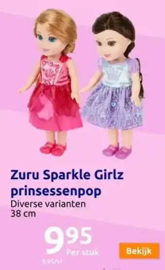 Action Zuru Sparkle Girlz prinsessenpop aanbieding