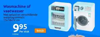Action Wasmachine of vaatwasser aanbieding