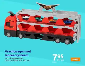 Action Vrachtwagen met lanceersysteem aanbieding